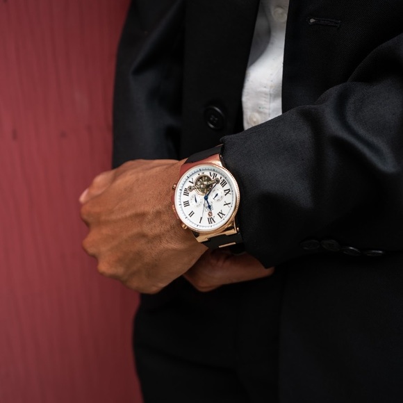 Xavier Maximus - Skeleton Calendar Watch - Picture 4 of 9